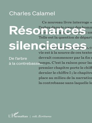 cover image of Résonances silencieuses
